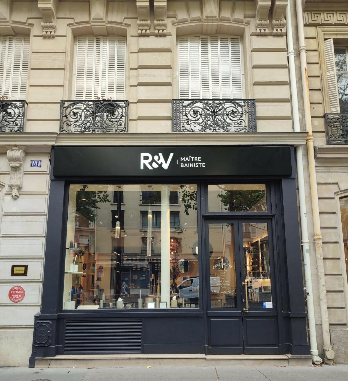 Enseigne R&V Paris