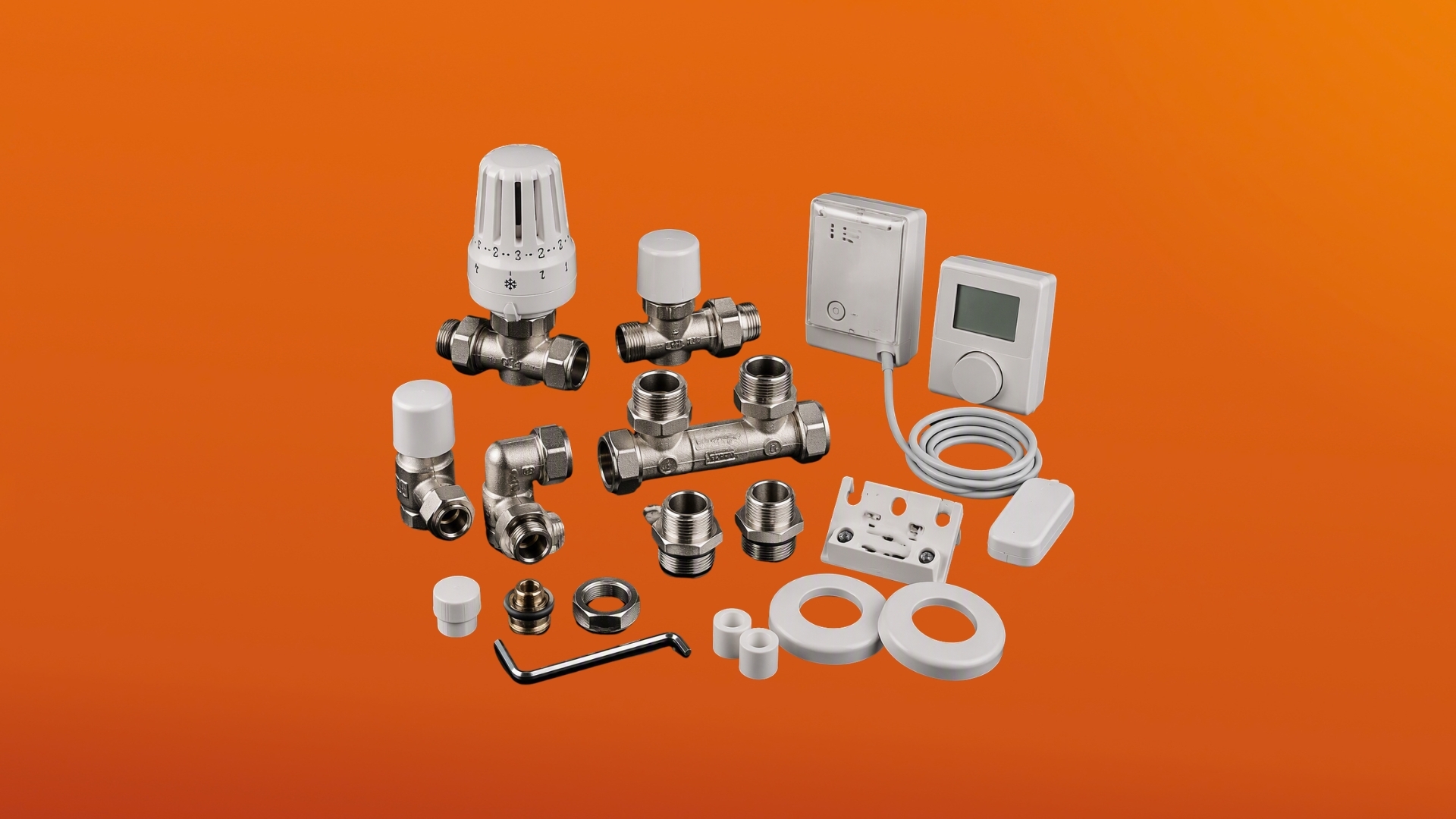 Kits, adaptateurs et commandes pour radiateur