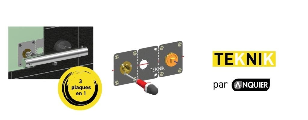Platine de fixation TEKNIK par ANQUIER