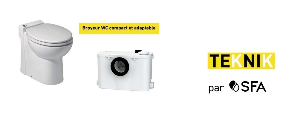 Broyeur WC TEKNIK par SFA