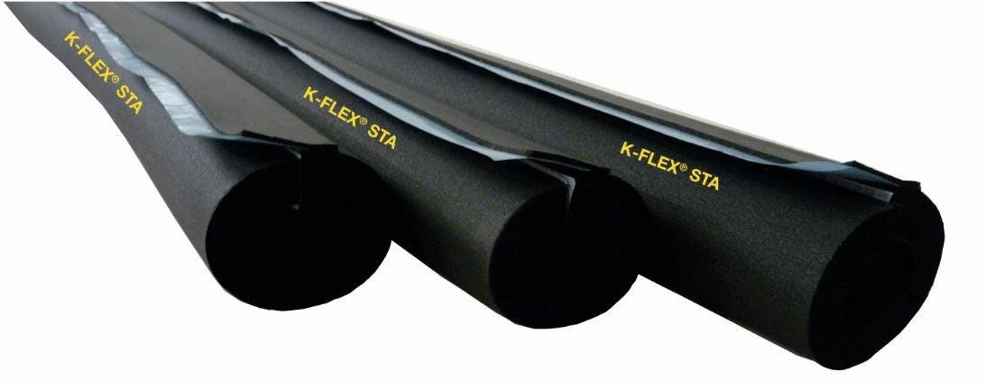 MANCHON K-FLEX STA - Manchons isolants fendus auto-adhésifs + languette adhésive isolante, froid et climatisation