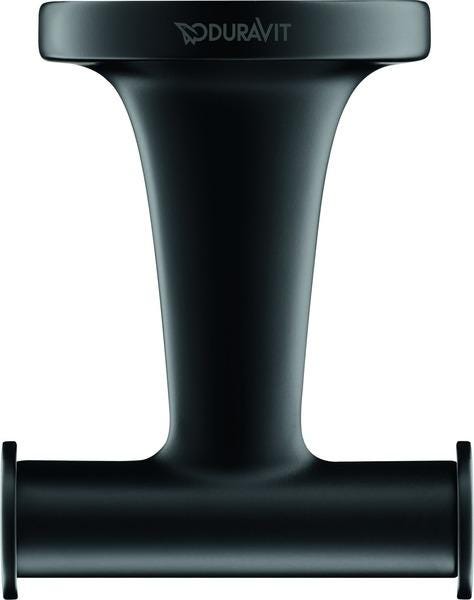 CROCHET DOUBLE STARCK T   NOIR/MAT 0099304600 DURAVIT  [0099304600]