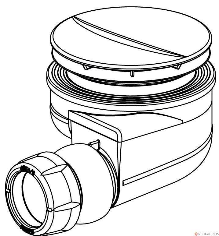 BONDE D.90 CHR                   JD E78161-CP JACOB DELAFON KOHLER  [E78161-CP] 
