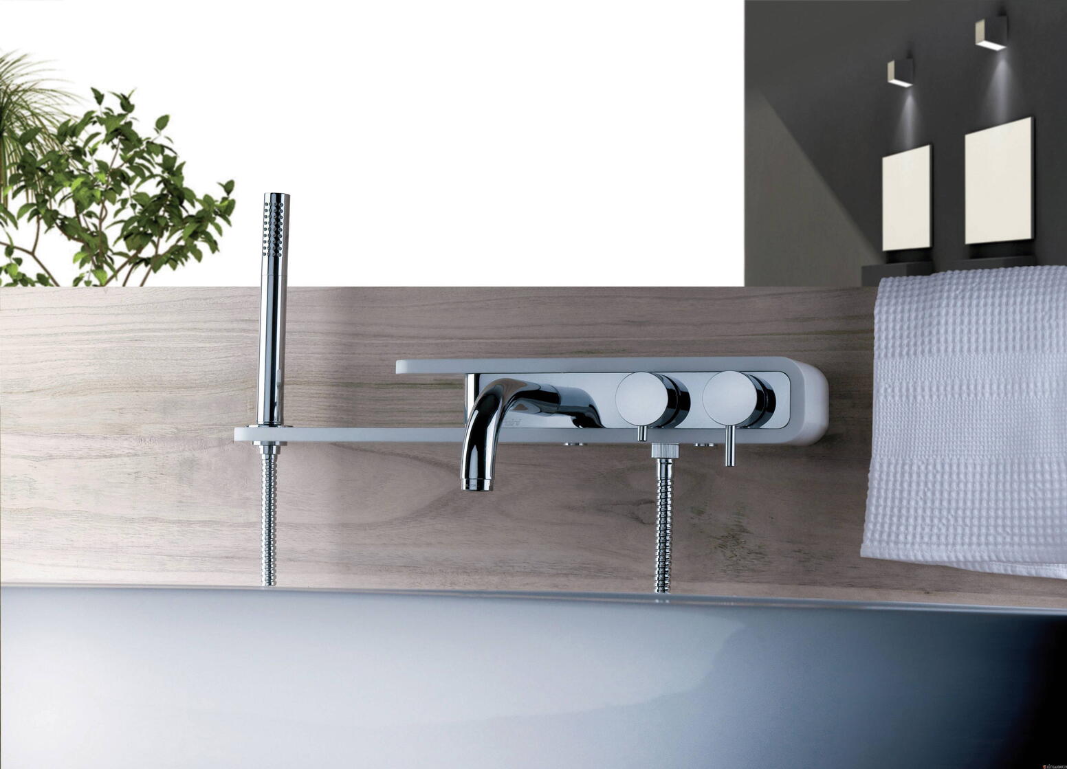 PAD - Mitigeur bain-douche mural