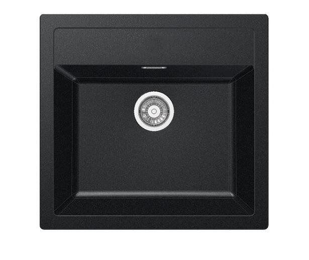 SIRIUS - Evier à encastrer avec trop-plein inox - Tectonite®