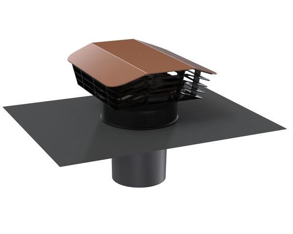 CHAPEAU TOITURE CP PERFORM.160MM ROUGE 428617