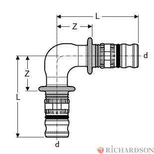 COUDE MULTICOUCHE MEPLA - MM - 90°