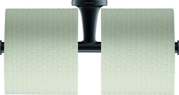 DEVIDOIR DE PAPIER DOUBLE NOIR MAT 0099384600 DURAVIT  [0099384600]