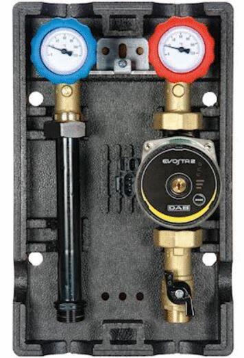 KIT DEPART CHAUDIERE - Groupe hydraulique direct avec circulateur