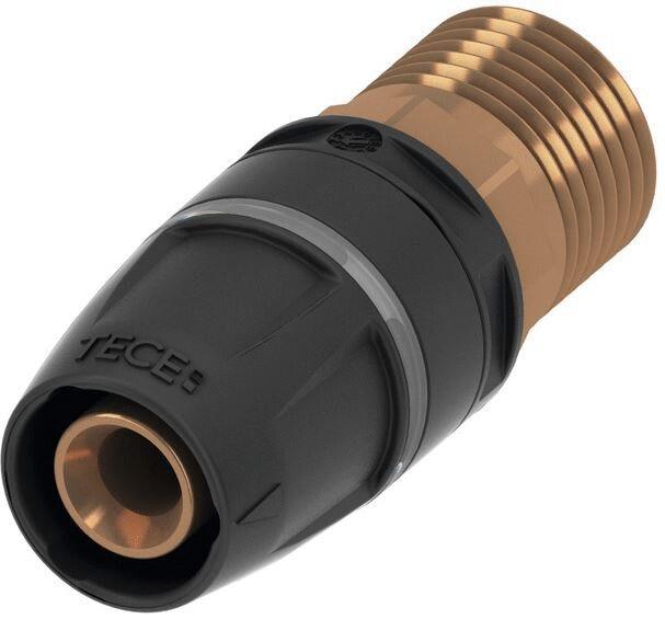 RACCORD MULTICOUCHE TECELOGO - Raccord F droit - bronze