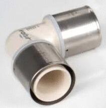 COUDE MULTICOUCHE BRAVOPRESS - FF - 45° - Egal