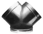 ACCESSOIRES RESEAU - CL culotte 45° Spiraclim - Galva