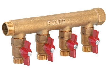 COLLECTEUR MF3/4 6DEP+VANNE 1/2 RIQUIER 06334 RIQUIER ADRIEN  [06334] 