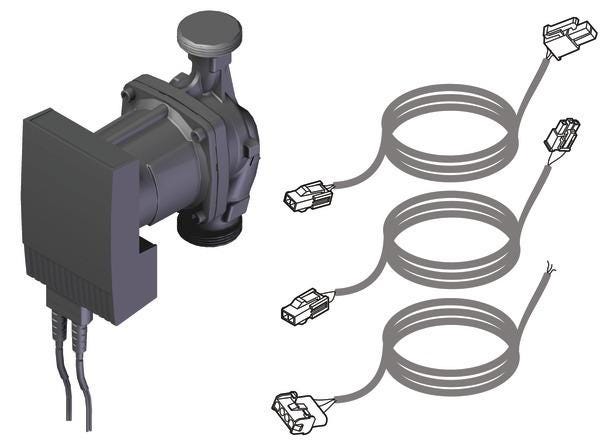 KIT POMPE WILO PARA25/1-8 GSHP19 HZ63 7622062 DE DIETRICH EQUIP THERMIQU BDR  [7622062]