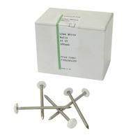 CLOU INOX EMBOUT PLASTIQUE LG40MM BLC   CI40B NICOLL  [CI40B]
