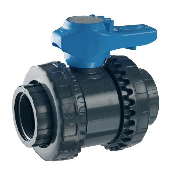 ROBINET 1/4T A COLL.EASYFIT  90 PVC   VEEIV90 ALIAXIS - GLYNWED  [VEEIV90]