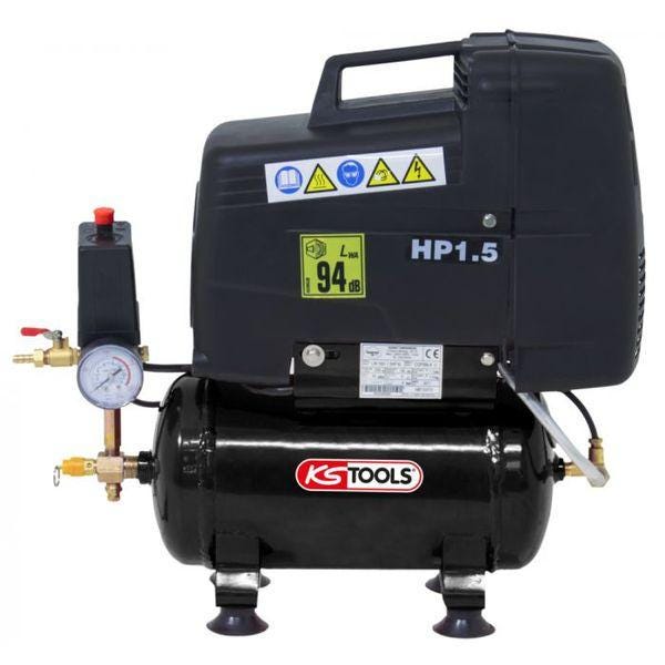 COMPRESSEUR AIR SEC 6L 8BAR MONO  KS 165.0801 KS TOOLS  [165.0801]