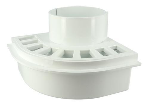SIPHON DE BALCON EN PVC D100 BLC       SB100B NICOLL  [SB100B]