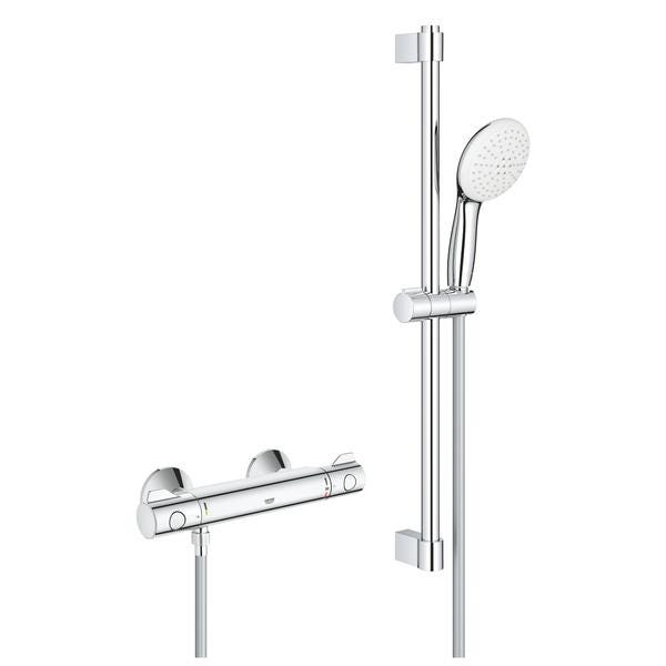 GROHTHERM 800 + ENSEMBLE TEMPESTA 2 JETS - Ensemble de douche thermostatique