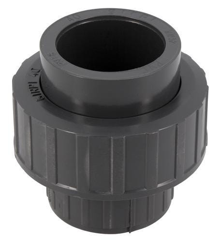 UNION 3 PIECES F-F A COL DN40 PVC-U PR B3P40N