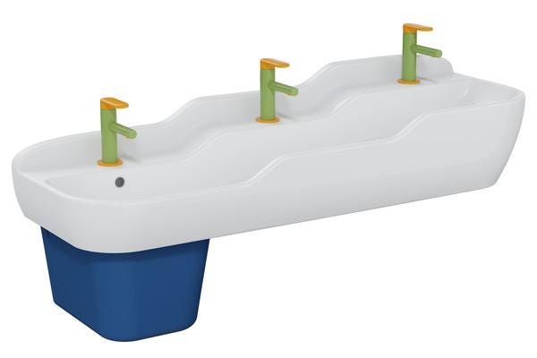 LAVABO DBL SENTO KIDS 125CM     7352B003-1742 VITRA FRANCE  [7352B003-1742]