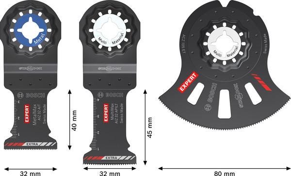 SET LAME MULTITOOLS BOSCH EXPERT C 2608902622 BOSCH ELECTROPORTATIF  [2608902622]