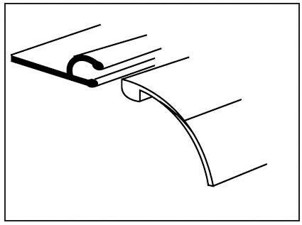 PROFILE - Accrochage PVC armé et liner