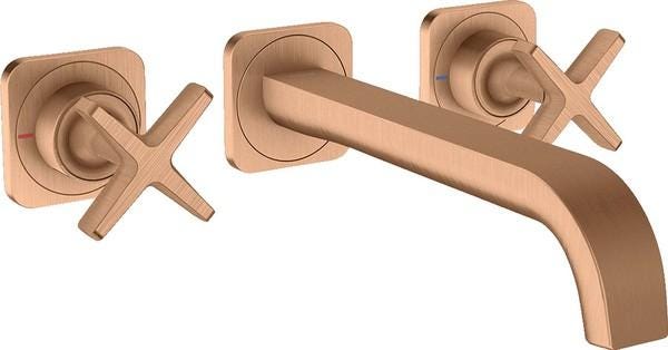 MELANGEUR LAV MURAL 3TR AXOR BRONZE  36107140 HANSGROHE  [36107140]