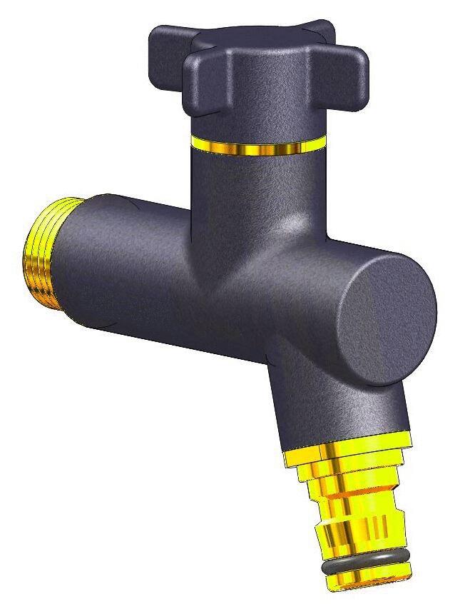 ROBINET D'EXTERIEUR OSLO - Vertical M 1/2"