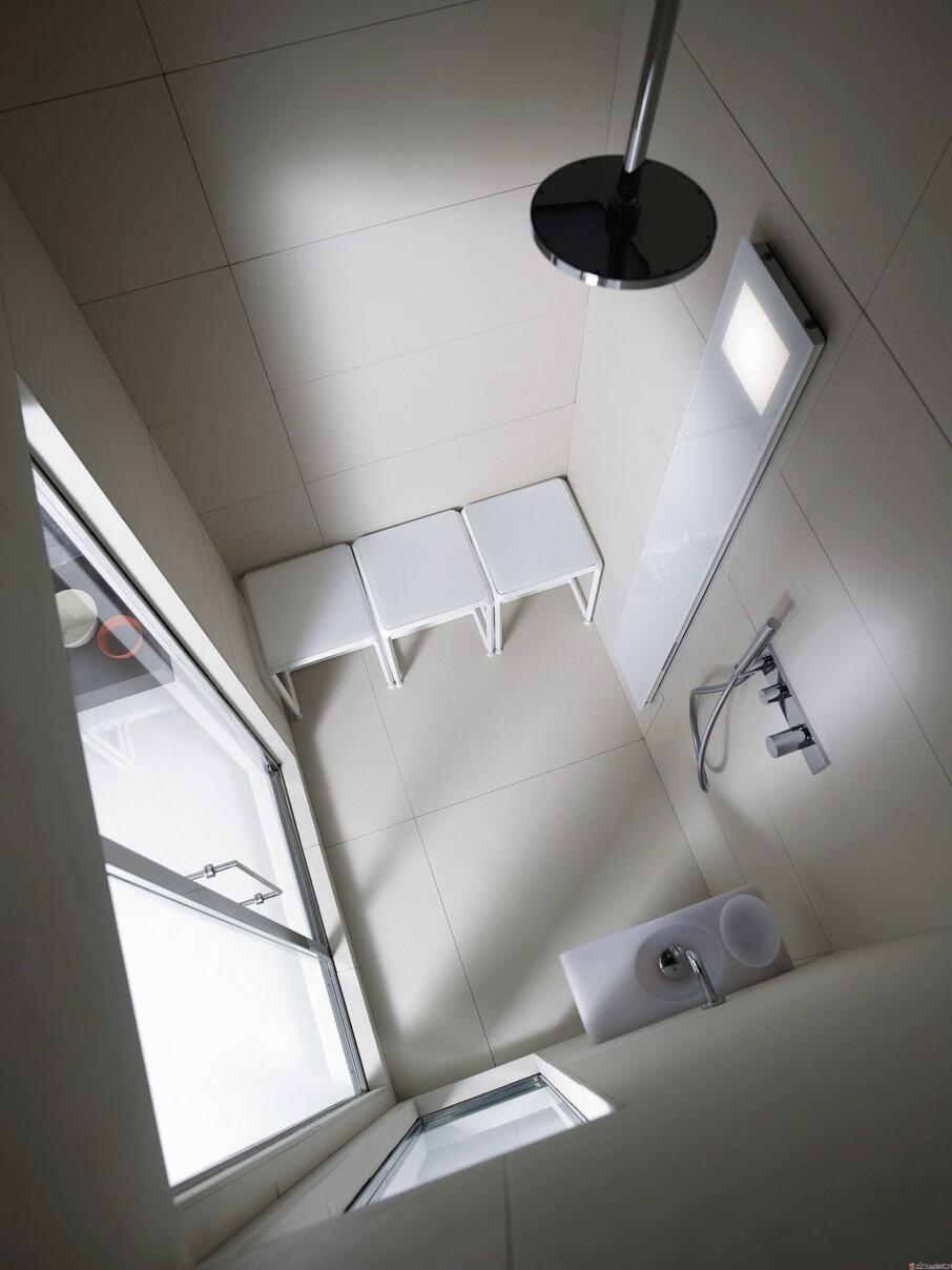 TOUCH AND STEAM - Ensemble colonne générateur de vapeur et boîtier d'encastrement