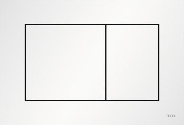 PLAQUE TECENOW BLANC MAT FLUSHINGTECH 9240417 TECE FRANCE  [9240417]