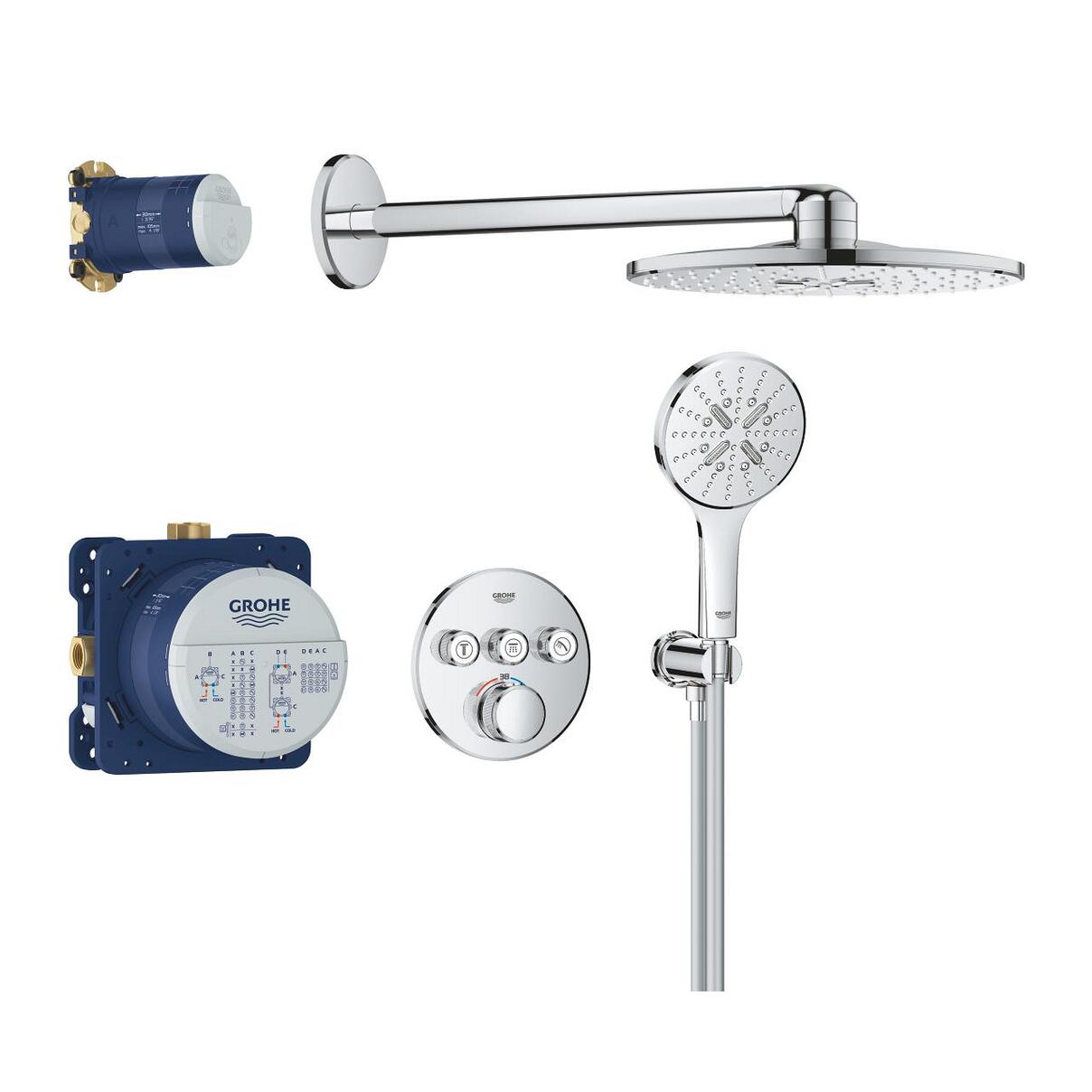 GROHTERM SMARTCONTROL - Ensemble de douche encastré