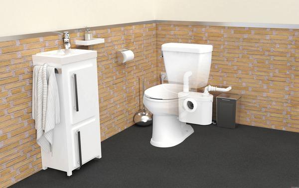 SANIBROYEUR PRO UP - Broyeur wc adaptable