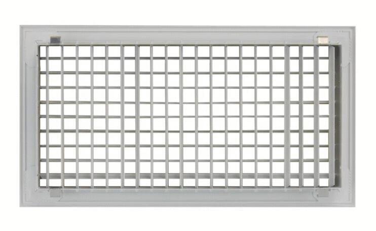 GRILLE DE SOUFFLAGE - GDD - Grille alu double déflexion