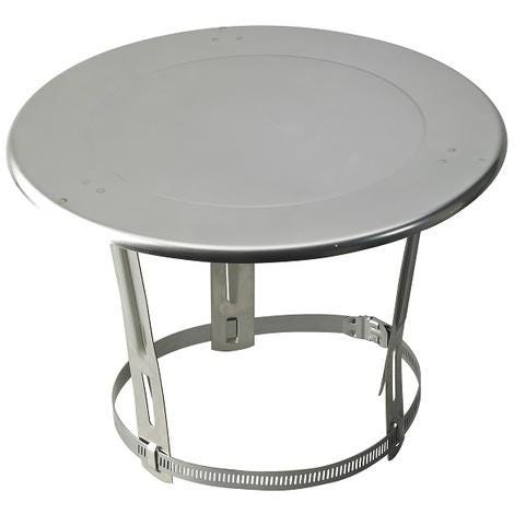 CHAPEAU PLAT INOX ND2 139/153          000012 TOLERIE EMAILLERIE NANT-SETEN  [000012]