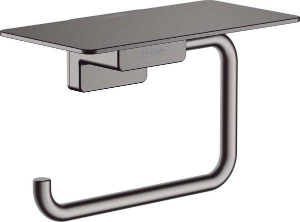 PORTE-PAP.WC TAB ADDSTORIS  NOIR/CHR 41772340 HANSGROHE  [41772340]