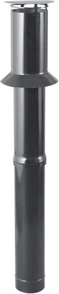 CONDUIT BIOTEN INOX 316 / ACIER - SPECIAL POELE A PELLETS - Terminal