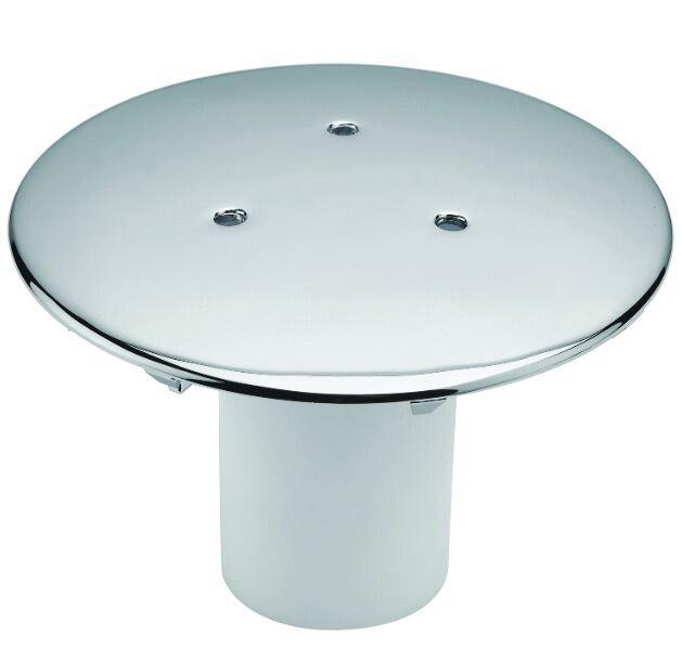 ACCESSOIRES - Capot métal pour bonde ø 90 mm à sortie horizontale ou verticale