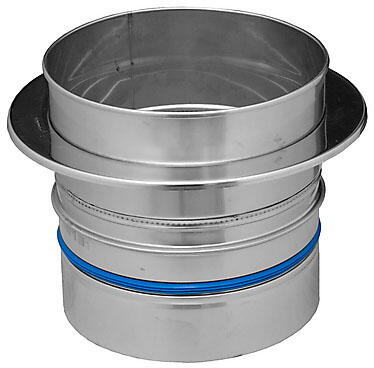 Double paroi en acier inoxydable avec isolation