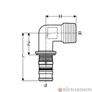 COUDE MULTICOUCHE MEPLA - MM - 90°