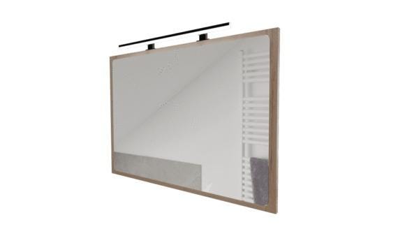 MIROIR WOODY L120       CHENE NATUREL 1821681