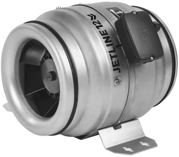 VENTILATEUR TERT.INLINE 1000M3/H D200 246201