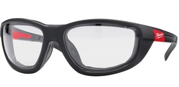 LUNETTES DE SECURITE - Claire haute performance avec joint amovible