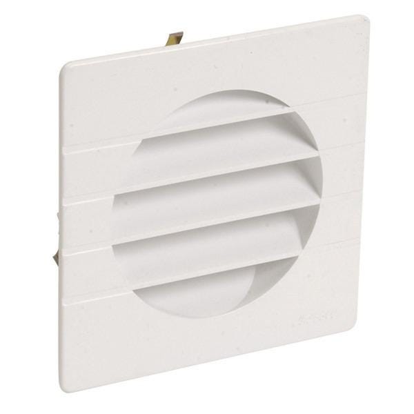 GRILLE D'AERATION - SPECIALE FAÇADE - Pour tube PVC