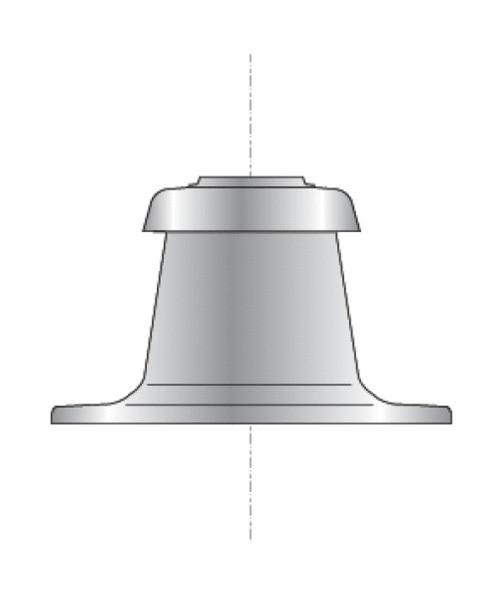 TERMINAL AVEC SOLIN D160MM    DY837 100002475 CHAPPEE BDR