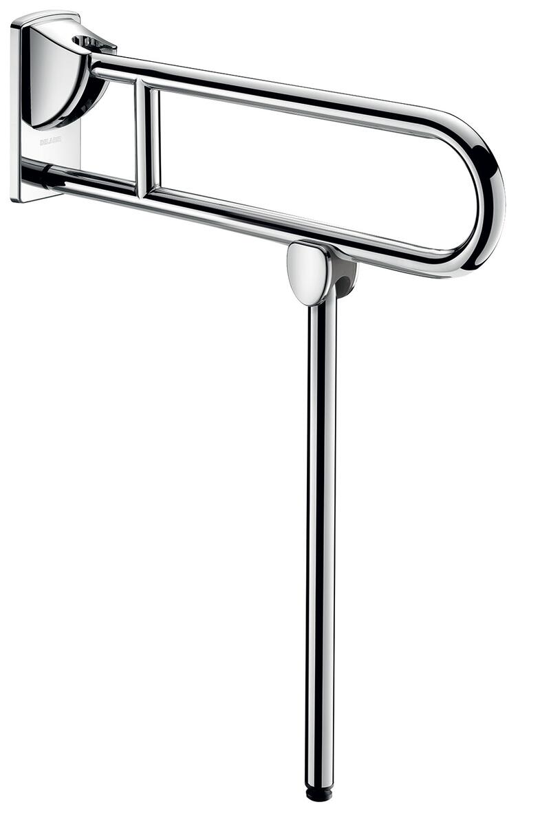 BARRE D'APPUI RABATTABLE - Barre d'appui pour WC et pour douche