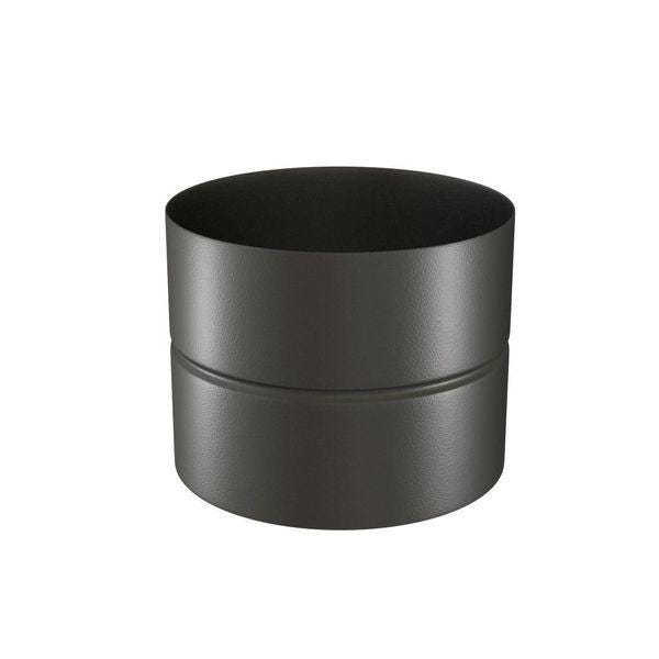 RACCORD NOIR MAT 12CM 139 FF           344125 TOLERIE EMAILLERIE NANT-SETEN  [344125]