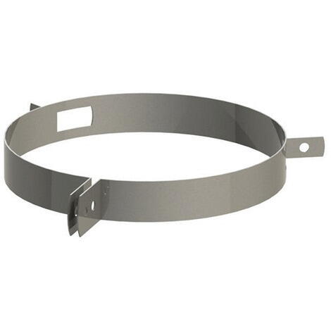 ACCESSOIRES POUR CONDUIT DOUBLE PAROI - Bride de haubans inox