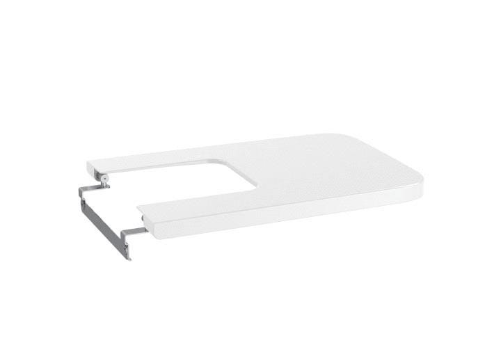 ABATTANT BIDET INSPIRA SQ BLC      A80653200B ROCA SANITAIRE  [A80653200B] 
