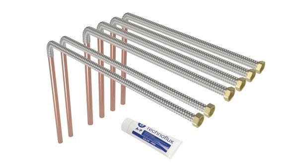 TUBES HYDRAULIQUE FLEXIBLE -6-  CU    7726776 DE DIETRICH EQUIP THERMIQU BDR  [7726776]